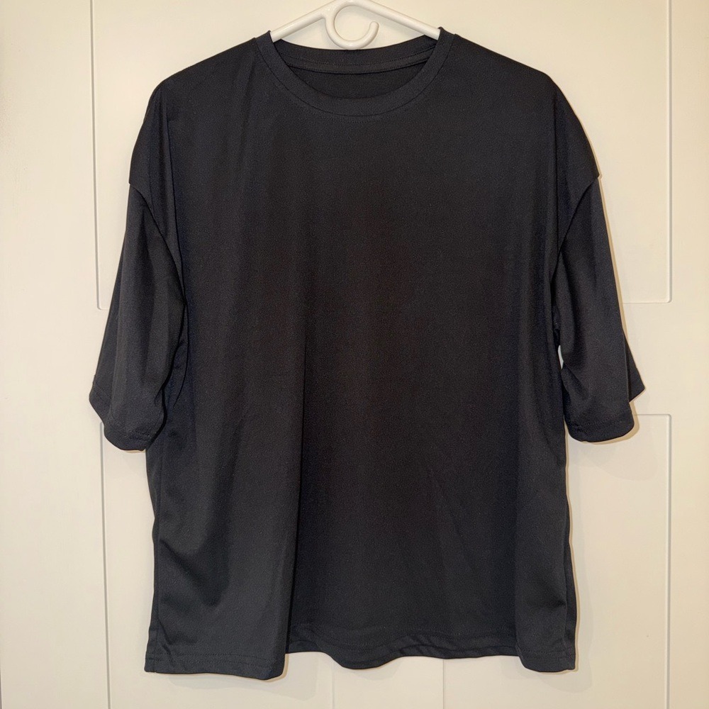 FREE w/ PURCHASE Dri Fit Oversized Workout Tee Athleisure Sporty Gym Performance